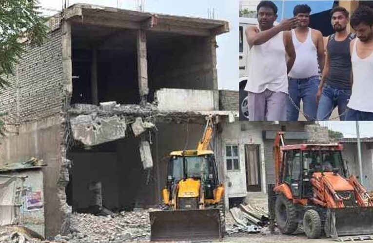 कोरबा में भाजपा नेता पर हमले के आरोपी रज्जाक पर बड़ा एक्शन, जमींदोज हुआ साम्राज्य