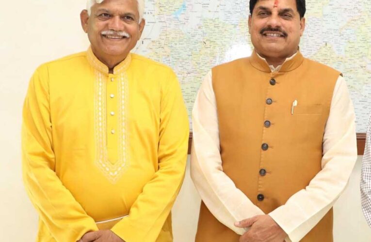 मुख्यमंत्री डॉ. यादव से मिले पद्म अवार्डी  गुंदेचा और डॉ. व्यास