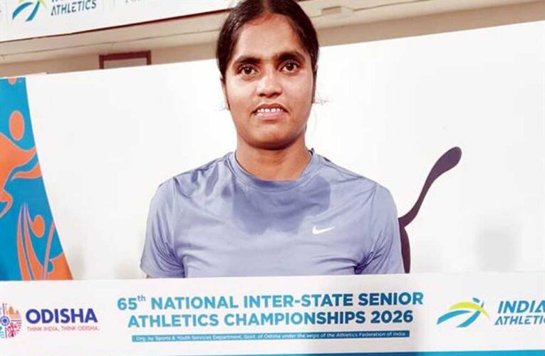 65वीं राष्ट्रीय अंतर्राज्यीय सीनियर एथलेटिक्स चैंपियनशिप में नितिका आकरे ने जीता कांस्य पदक