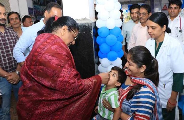 झाबुआ से देश को पोलियो मुक्त रखने का संकल्प