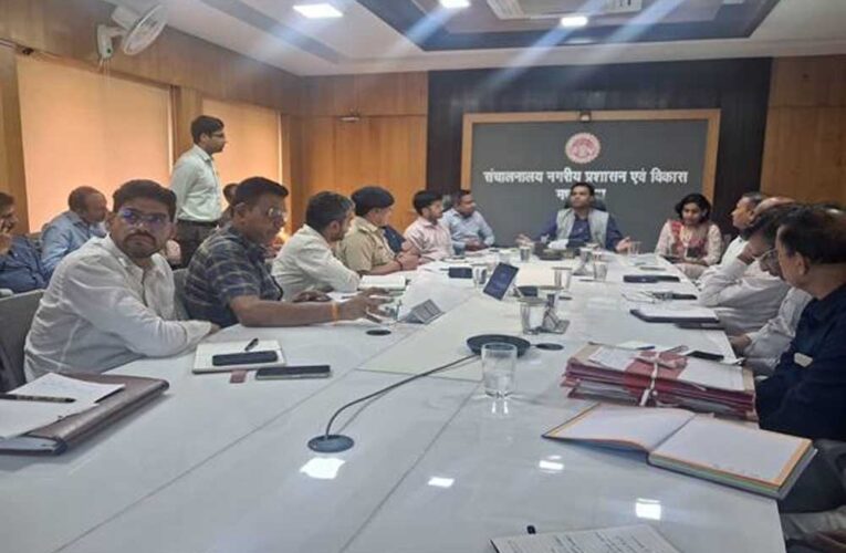 भोपाल मेट्रो के समयबद्ध और गुणवत्तापूर्ण कार्य के लिए सभी विभाग आपसी समन्वय से करें काम : आयुक्त  भोंडवे