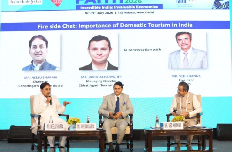 फेथ कॉन्क्लेव 2026 में छत्तीसगढ़ पर्यटन की दमदार प्रस्तुति, बढ़ी राष्ट्रीय पहचान