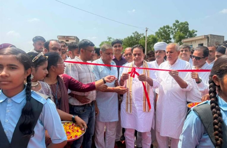 जोधपुर में 54 लाख के विकास कार्यों का लोकार्पण, मंत्री ने गिनाईं उपलब्धियां