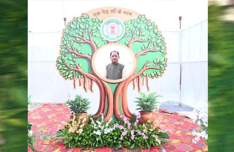 ‘एक पेड़ मां के नाम 3.0’ अभियान के तहत विधानसभा परिसर में वृहद पौधरोपण, मुख्यमंत्री विष्णुदेव साय ने लगाया रुद्राक्ष का पौधा