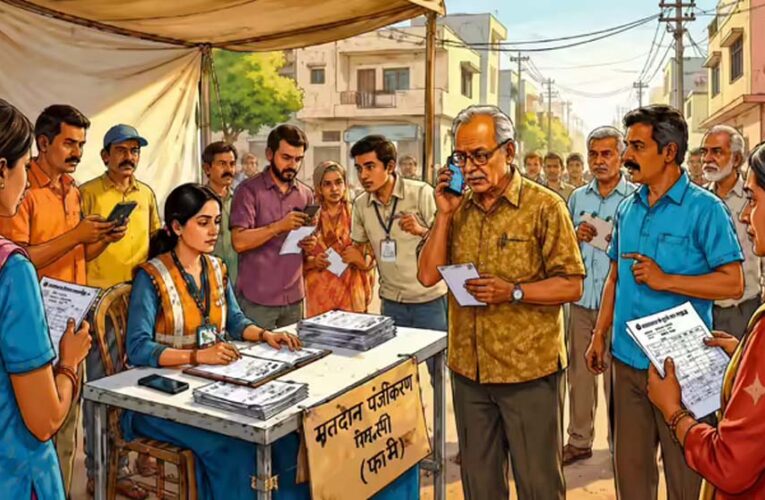 IR प्रक्रिया में बढ़ीं लोगों की मुश्किलें, कई इलाकों में घर-घर नहीं पहुंच रहे BLO