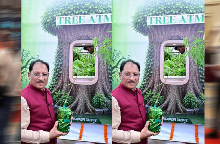 आज लगाया गया हर पौधा आने वाली पीढ़ियों के सुरक्षित भविष्य का आधार बनेगा : मुख्यमंत्री विष्णुदेव साय