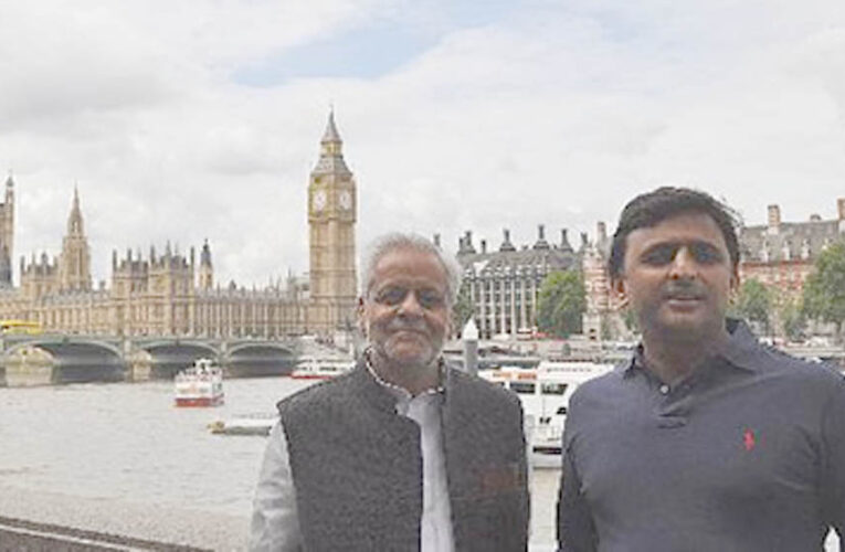 अखिलेश का लंदन दौरा बना चर्चा का विषय, सियासी गलियारों में तेज हुई अटकलें