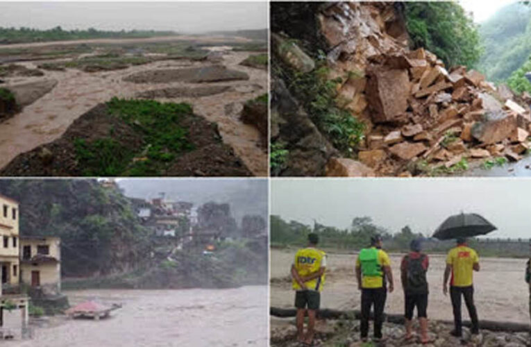 उत्तराखंड से हिमाचल तक बारिश का कहर, चारधाम रूट पर येलो अलर्ट, कांगड़ा में फ्लैश फ्लड से भारी तबाही
