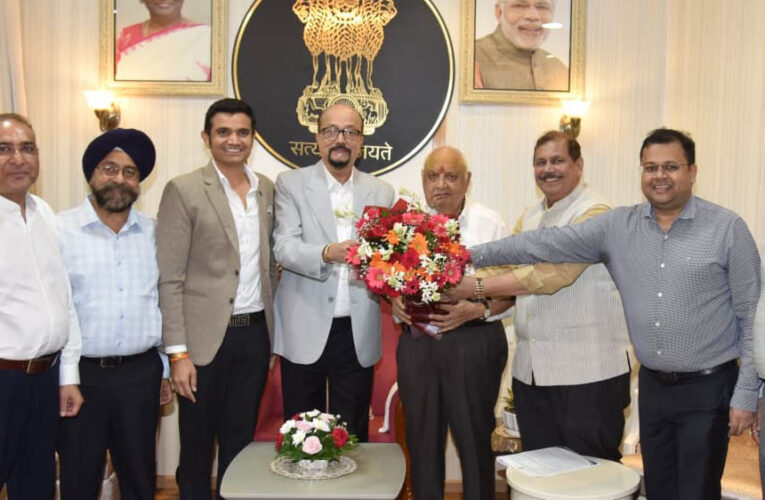 राज्यपाल डेका से निजी विश्वविद्यालयों के पदाधिकारियों ने की भेंट