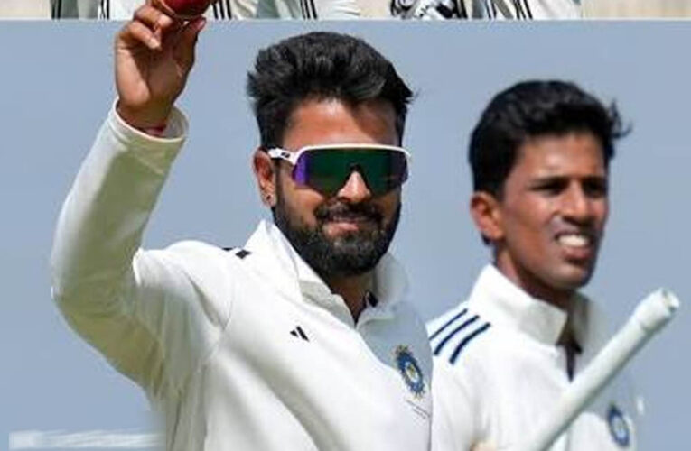 इंदौर के सारांश जैन की टीम इंडिया में एंट्री, पहली बार मिला टेस्ट टीम में मौका; गंभीर का बन सकते हैं नया ट्रंप कार्ड