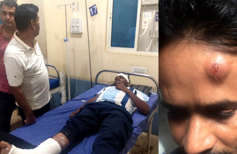 राजगढ़ में पुलिस टीम पर पथराव, यूपी-एमपी पुलिस पर हमला; 3 जवान घायल, 6 आरोपी गिरफ्तार