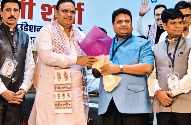 यमुना जल समझौते पर मुख्यमंत्री भजनलाल शर्मा का जयपुर में नागरिक अभिनंदन