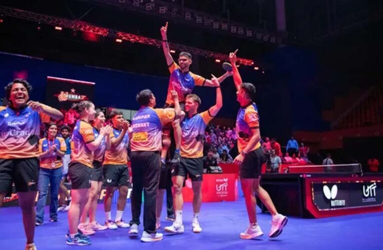 यू मुंबा टीटी ने गोवा को हराकर लगातार दूसरा यूटीटी खिताब जीता