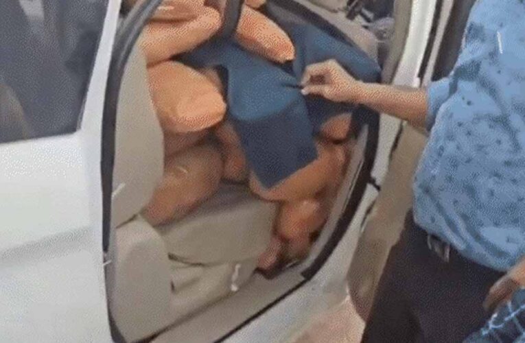 CG में नशा तस्करों पर बड़ा प्रहार, 1 करोड़ का गांजा जब्त; फर्जी नंबर प्लेट वाली कार समेत 3 गिरफ्तार