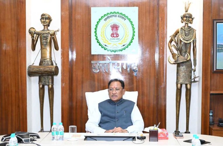मुख्यमंत्री विष्णु देव साय ने खरीफ-2026 एवं संभावित अल्प वर्षा की तैयारियों की उच्चस्तरीय समीक्षा की