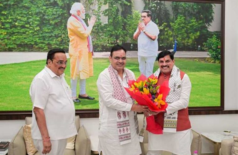 मुख्यमंत्री डॉ. यादव ने केंद्रीय गृह मंत्री शाह सहित अन्य केंद्रीय मंत्रियों से की भेंट