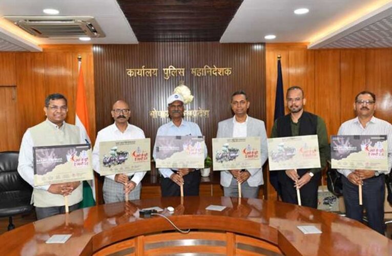 डीजीपी  कैलाश मकवाणा से एनसीबी अधिकारियों ने की सौजन्य भेंट