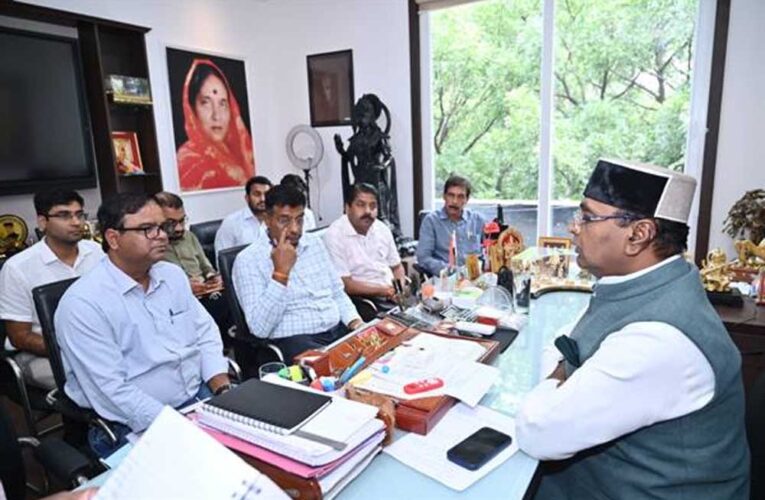 प्रभात चौराहा फ्लाईओवर में देरी पर सख्त हुए मंत्री  सारंग, PWD अधिकारियों पर की नाराजगी व्यक्त