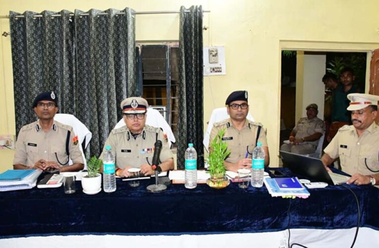 बूंदी दौरे पर राजस्थान DGP राजीव कुमार शर्मा, पुलिसिंग और कानून-व्यवस्था की समीक्षा
