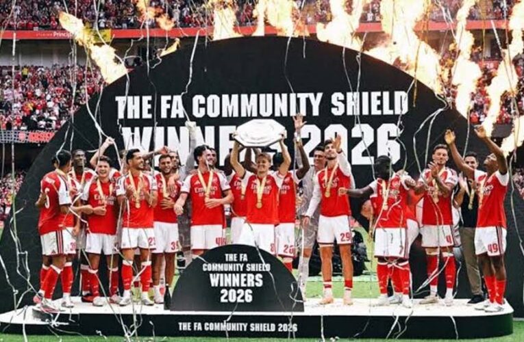Community Shield: आर्सनल ने मैनचेस्टर सिटी को 3-0 से रौंदा, खिताब के साथ नए सीजन का आगाज