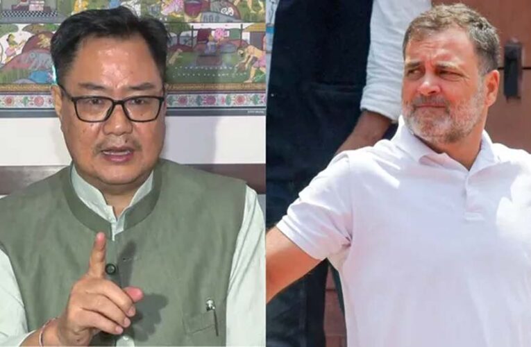 रिजिजू से मुलाकात में राहुल गांधी ने ठुकराया अनुरोध, संसद का गतिरोध बरकरार रहा आज