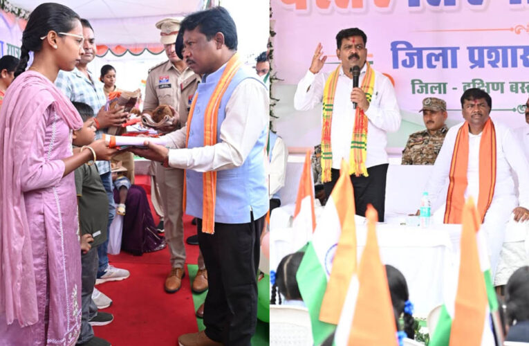 श्यामगिरी में शहीद पूर्व विधायक स्व. भीमा मंडावी को उप मुख्यमंत्री विजय शर्मा और वन मंत्री केदार कश्यप ने दी श्रद्धांजलि