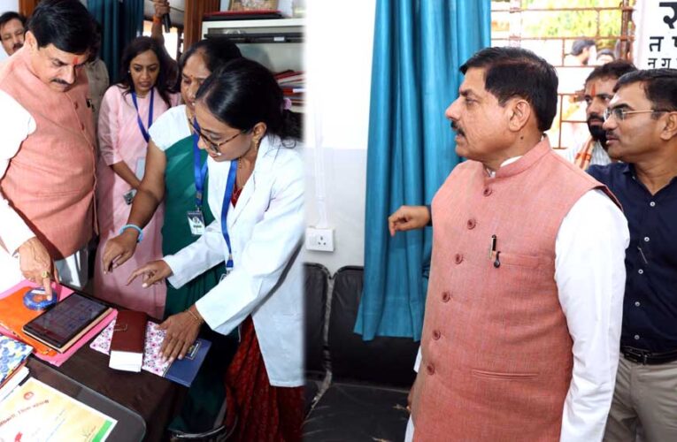 मुख्यमंत्री डॉ. यादव ने उप स्वास्थ्य केन्द्र तलून का किया निरीक्षण