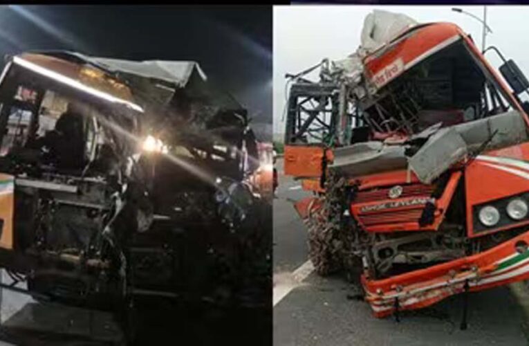 रक्षाबंधन पर यूपी में दो बड़े बस हादसे, 4 की मौत; 50 से ज्यादा यात्री घायल