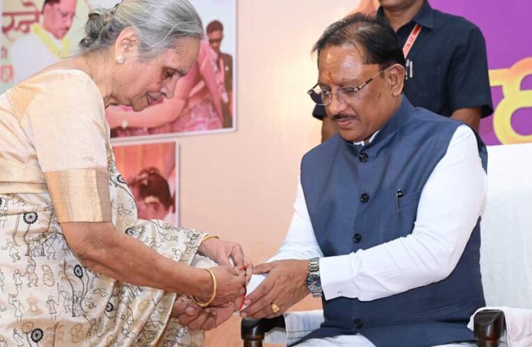 बहनों का स्नेह और आशीर्वाद मेरे लिए अनमोल : मुख्यमंत्री विष्णु देव साय