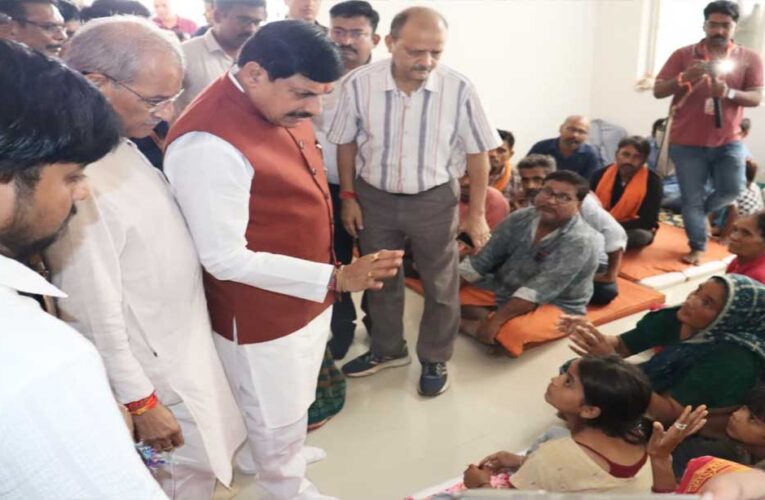 संकट की घड़ी में पूरी सरकार है बाढ़ पीड़ितों के साथ : मुख्यमंत्री डॉ. यादव