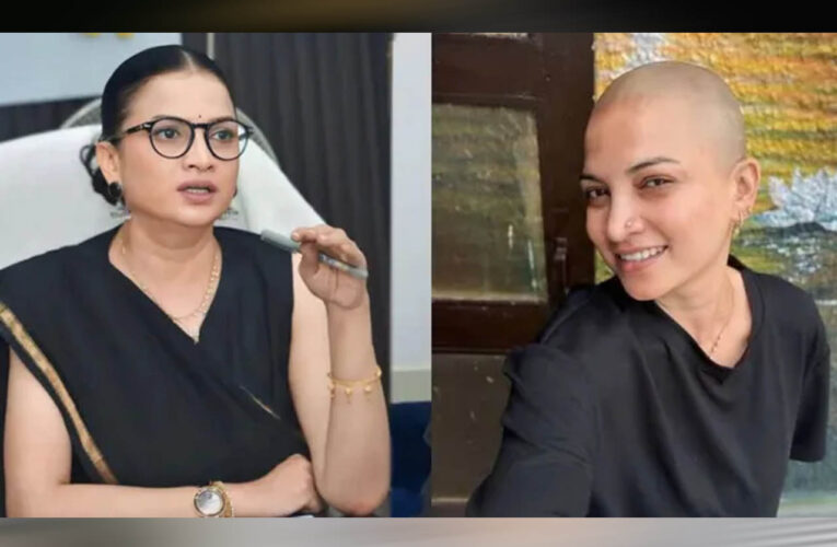 कैंसर पीड़ित बच्ची की मुस्कान के लिए कमिश्नर सविता प्रधान ने मुंडवाया सिर, सिंगरौली में मिसाल बनीं
