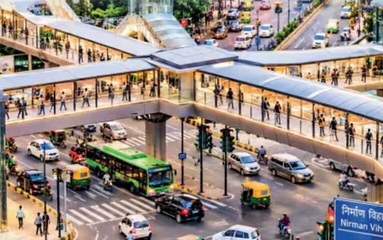 दिल्ली के निर्माण विहार में बनेगा 500 मीटर लंबा स्काईवॉक, 4 लिफ्ट से होगी कनेक्टिविटी