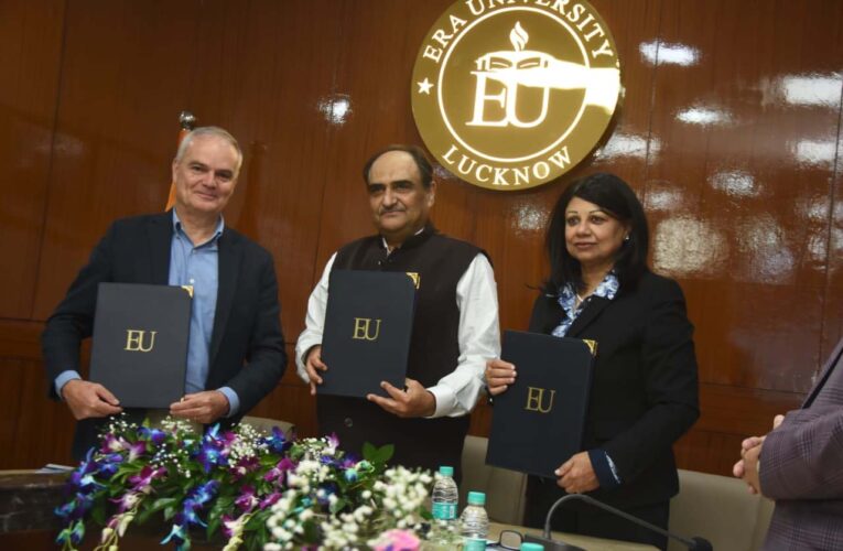 एरा यूनिवर्सिटी का अंतरराष्टï्रीय संस्थानों से करार शिक्षा, रिसर्च और नवाचार को मिलेगा बढ़ावा