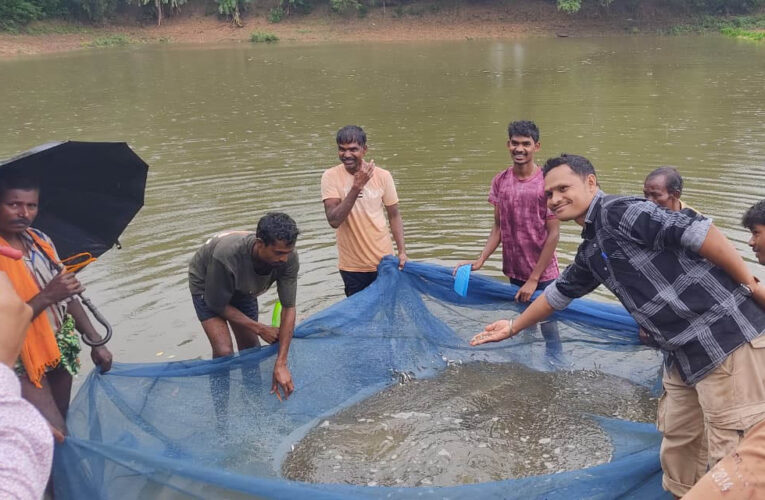 मछली बीज उत्पादन से किसान रयतु राम ने लिखी सफलता की नई कहानी