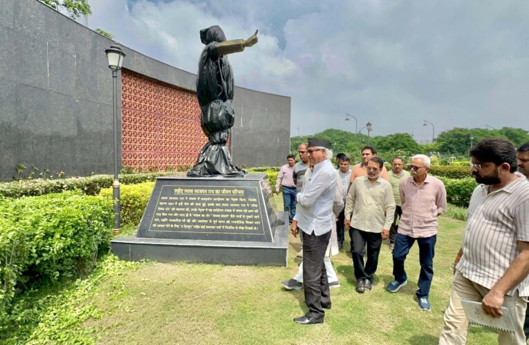 29 अगस्त को होगा लखनऊ सांस्कृतिक एवं कला संग्रहालय का लोकार्पण, विधायक नीरज बोरा ने लिया तैयारियों का जायजा