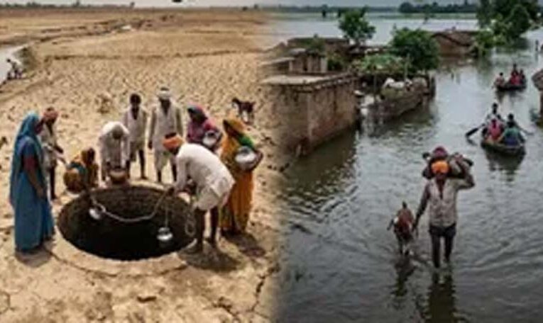 यूपी में मानसून की बारिश असमान, 7 जिलों में सामान्य से 40% कम वर्षा