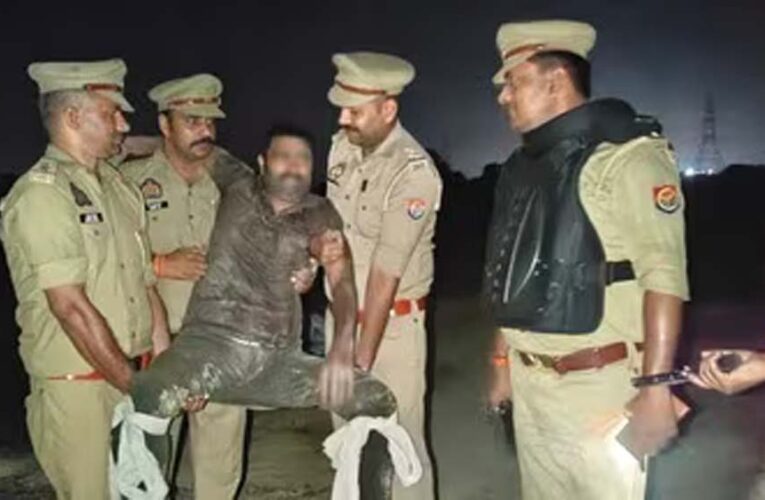 कानपुर में मुमताज हत्याकांड का मुख्य आरोपी रानू पुलिस मुठभेड़ में पैर में गोली लगने से गिरफ्तार