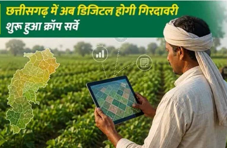 CG में खेतों के डिजिटल रिकॉर्ड से बदलेगी कृषि व्यवस्था, किसानों को मिलेगा फायदा