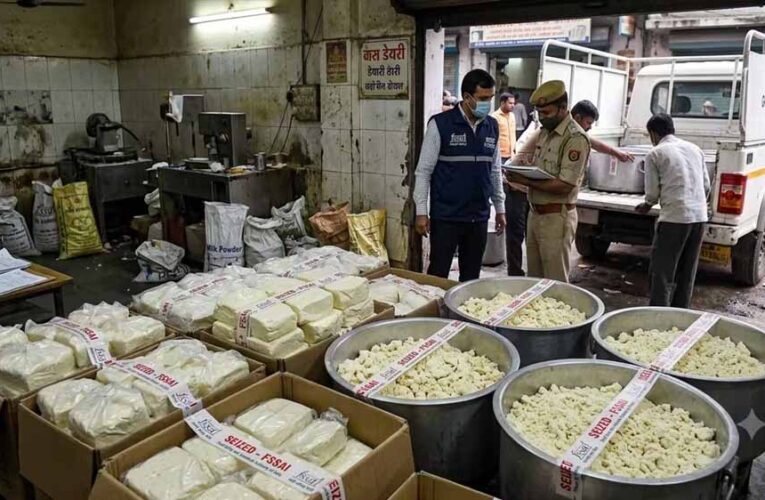 बिलासपुर में फूड सेफ्टी विभाग की बड़ी कार्रवाई, 19 जगह छापेमारी; 117 KG मिठाई नष्ट
