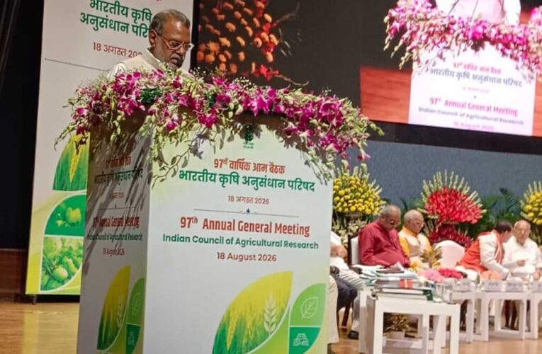 मंत्री  कुशवाह नई दिल्ली में आईसीएआर की वार्षिक बैठक में हुए सम्मिलित