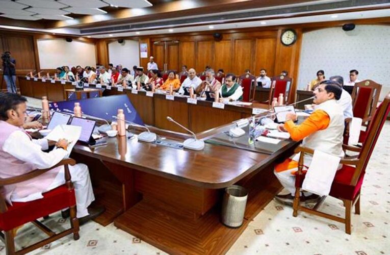 निर्मल एवं अविरल माँ नर्मदा मिशन (नमन मिशन)” के गठन की स्वीकृति