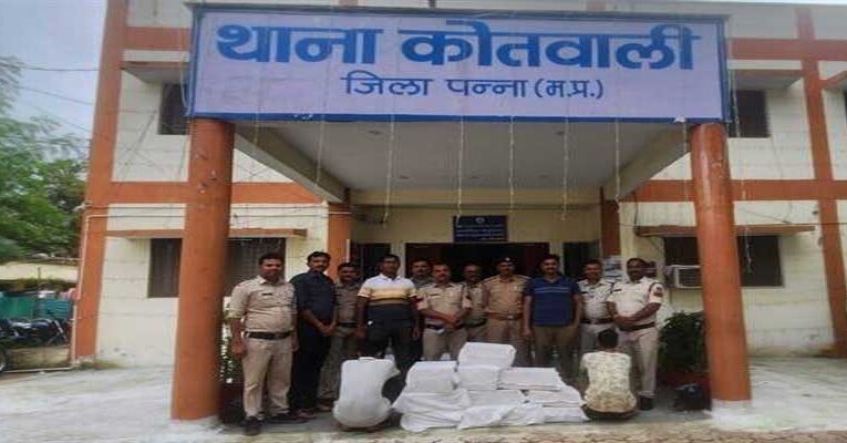 मध्यप्रदेश पुलिस की अवैध शराब के विरुद्ध बड़ी कार्रवाई