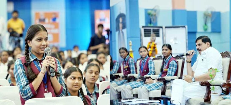 विद्यार्थियों के चेहरे पर मुझे दिखता है भारत का भविष्य : मुख्यमंत्री डॉ. यादव