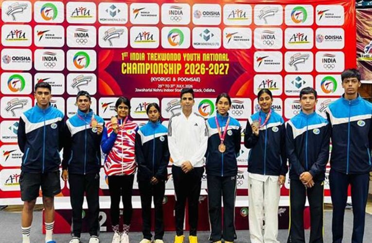 राष्ट्रीय ताइक्वांडो चैंपियनशिप में मध्यप्रदेश अकादमी का शानदार प्रदर्शन