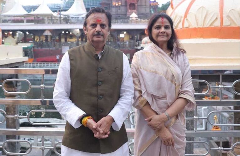 हरियाली अमावस्या पर उप मुख्यमंत्री  शुक्ल ने सपत्नीक किए बाबा महाकाल के दर्शन