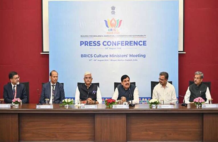 साझी संस्कृति, शांति, पारस्परिक सम्मान और समावेशी विकास के संकल्प के साथ ब्रिक्स संस्कृति सम्मेलन बना ऐतिहासिक