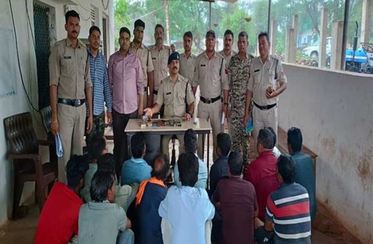 मध्यप्रदेश पुलिस की जुएं-सट्टे के अवैध कारोबार पर सख्त कार्रवाई