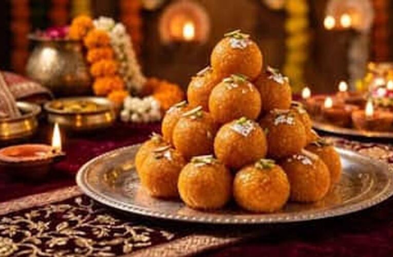 गणेशोत्सव पर घर में बनाएं दानेदार मोतीचूर लड्डू, बिना झारे के जानें आसान रेसिपी