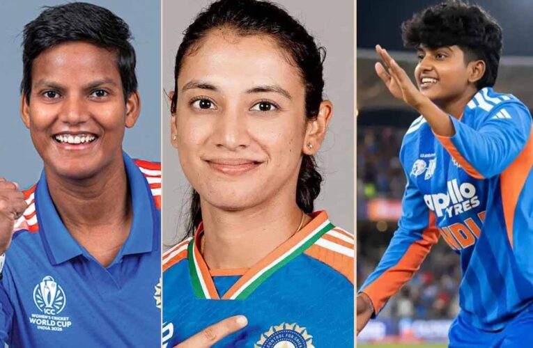 ICC टी20 रैंकिंग में श्री चरणी ने रचा इतिहास, दीप्ति शर्मा ने लगाई लंबी छलांग