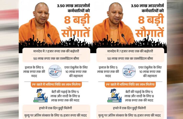 यूपी में आउटसोर्स कर्मचारियों के लिए ऐतिहासिक शुरुआत : समय पर मिलेगा पूरा वेतन, सामाजिक सुरक्षा की भी गारंटी